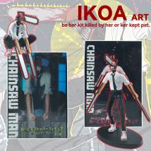 Chainsaw Man Denji Anime Figura Denji/Power Action Figure 1560 Chainsaw Man Denji Figurine Modello da collezione per adulti Giocattolo bambola