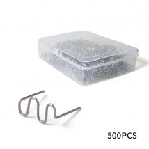 Punti metallici per cucitrice a caldo per saldatore di plastica Macchina di riparazione automobilistica Filo di saldatura Strumento di riparazione paraurti per auto in scatola per un facile trasporto