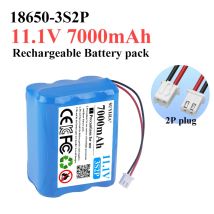 11,1 V 18650 3S2P 7000 mAh Akku 12 V wiederaufladbarer Lithium-Akku mit BMS-Backup-Stromversorgung für CCTV-Monitor Bluetooth