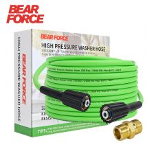 Weicher & Flexibler Hochdruckreiniger-Schlauch 1/4" X 10m/32ft X 200Bar 2900PSI Knickresistenter Hochdruckreiniger-Verlängerungsschlauch M22