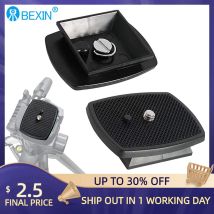 BEXIN Universal stativ einbeinstativ Dreidimensionale Kunststoff Adapter halterung Kamera Stativ Kopf Schnelle Release Platte Stativ Plattform