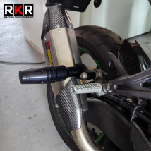 Für KAWASAKI ZX4RR ZX-4RR Ninja 400 500 Z400 Z500 Motorrad Crash Pads CNC Fallende Schutz Auspuff Sliders Crash Protector