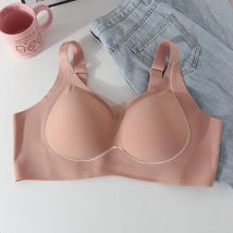 Drahtloser Minimizer-BH für Damen, große Büste, vollständige Abdeckung, nahtloser Stütz-BH, Anti-Schwerkraft-Lifting, Anti-Durchhängen, Komfort-T-Shirt-BH