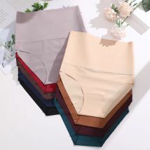 Finetoo nahtlose Höschen mit hoher Taille Damen Bauch Hüftlift Slips Body Shaping Dessous Hosen plus Größe atmungsaktive Unterwäsche