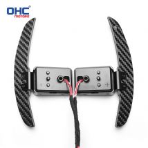 OHC Glossy Carbon Fiber Magnetic Steering Wheel Paddle Shifters For BMW 1-4 series f20 f21 f30 f22 f80 g20 g30 g80