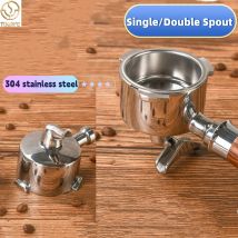 Einzel-/Doppelauslauf-Kaffeefilterhalter (nur Kopf) – Ersatz-Espressogriff für Delonghi Dedica EC680/685/EC890 Barista