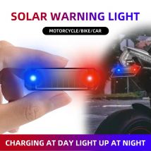 1-10PCS Mini luce di avvertimento per auto solare Mini LED lampeggiante senza fili Lampada di allarme antifurto per protezione del parcheggio di sicurezza notturna