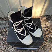 Casual High Top Qualität Schwarz Designer Männer Leder Schuh Ro Pentagramm Dicke sohle Zip Flache Leinwand Luxus Frauen Ankle boot turnschuhe