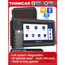 MUCAR VO6 OBD2 Scanner Professional Full System Diagnostic Tool Car Code Reader 28 Reset Lifetime Free Upgrade for All Cars