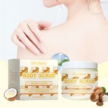 Kokosnuss-Körperreinigungspeeling, verstopfte Poren, verhindert Verstopfungen der Poren, tief feuchtigkeitsspendend, glatte Haut, frisches Aroma, Peeling-Körperpeeling