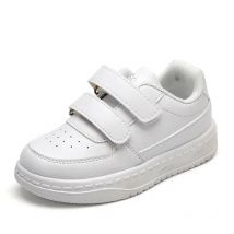 Kinder-Turnschuhe, modisch, für Jungen und Mädchen, weiß, für die Schule, Tennisschuhe, lässig, vielseitig, für Kinder, Laufsportschuhe, rutschfeste Hakenschlaufe