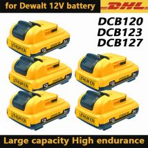 For Dewalt DCB120 Lithium ion Batteries 12V 2.0Ah Battery，Cordless/Rechargeable， DCB124 DW089LG DCD701F2 Power Tools/Laser Level