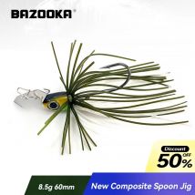 Bazooka Draht Köder Spinnerbait Angeln Köder Set Spinner Metall Haken Löffel Wobbler Künstliche Bass Pailletten Hecht Karpfen Eis Winter