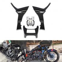 Motorrad abs Kunststoff hells chwarz Verkleidung spoiler Abdeckung für Harley Road Glide Fltrx Special Fltrxs 2014-2017 2017