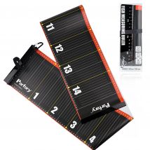 Waterproof Fish Measure Ruler 150cm Long 20cm Wide Foldable Anti-curl PVC Fishing Measuring Tape Fishing Accessories Tackle Tool