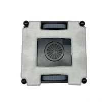 Original-Mopps für Roboter-Fensterreiniger RL4219 RL528, graues sauberes Tuch, 4 Stück