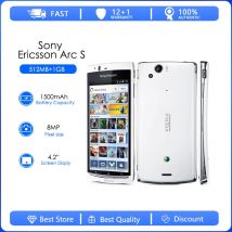Sony Ericsson Xperia Arc S LT18 Refurbished-Original Unlocked TL18i 3G GSM .8MP Camera FM Radio  Cell Phone