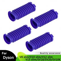Tubo flessibile per testa di aspirazione a rullo per Dyson V8 slim / V10 slim / V12 slim / SV18 / SV20 / SV10K Accessorio per aspirapolvere Tubo blu