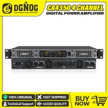 PA/DJ Leistungsverstärker 4-Kanal Klasse D Digitaler Leistungsverstärker 1U (8Ω) 250W (4Ω) 450W für Bühne KTV Konferenzsystem DGNOG
