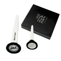 12 Teile/schachtel Golf Tees 79mm 45mm Kunststoff Einstellbare Tees Reduziert Reibung Seite Spin Step Down Tees Golf zubehör Drop Schiff