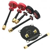 Pagoda 2 / Triple Feed Patch 5.8G 5dBi 50W Omnidirectional Omni FPV Flat Panel Pagoda Antenna LHCP/RHCP SMA/RP-SMA