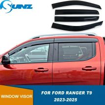 Seitenfenster-Visier für Ford Ranger T9 Raptor Arquus Trigger 2023 2024 2025, Fenster-Regenschutz, Wetterschutz, Sonne, Regenabweiser