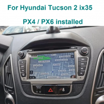PX4 Android 11 Autoradio Hyundai Tucson 2 ix35 2009–2015 Multimedia-Player 2DIN Tesla Vertikales GPS Carplay Auto Stereo Carplay