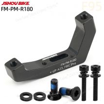 JSHOUBIKE 1/2/4/10/20PCS Road bike Disc Brake Caliper flat/post Mount Adapter Frame(FM-PM): φ180mm Rotor TO φ180mm Rotor