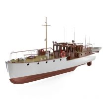 Fernbedienung sboot 880mm Holzboot Modell Bluebird Yacht laser geschnitten manuell zusammen gebautes Modellbau satz