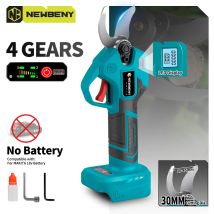NEWBENY 1800 W Bürstenlose Elektrische Gartenschere 4 Gänge Cordless Handheld Strauch Baum Schere Garten Schneiden Werkzeug Für Makita Batterie pin