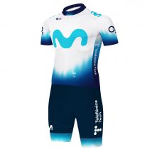 2025Radtrikot Movistar Triathlonanzug Herren Maillot Jumpsuit Road Racing Skinsuit Bike Jersey Sportbekleidung Shorts Radfahren