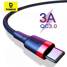 Baseus Kabel USB typu C do Samsung S20 S10 Qucik Charge 3.0 Kabel USB typu C Przewód telefoniczny Kabel USB typu C do Xiaomi