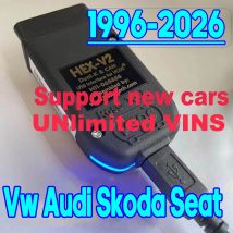 2026 VCDS Scan HEX V2 VAG COM V2 Interface FOR VW For AUDI Skoda Seat AUTOCOM Multi-Language Car VAG HEX V2 Diagnostics TOOLS