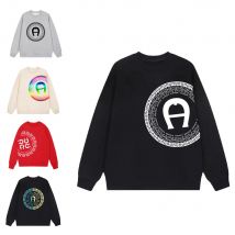 Popular boys' sweatshirts, autumn long sleeved pullovers, trendy clothing, round letter children's hoodies, warm winter clothes