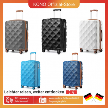 Custodia rigida per viaggiatori britannici con lucchetto TSA, custodia per cosmetici e set di valigie (S-M-L-XL) carrelli per bagagli, bagaglio a mano