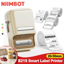 Stampante Termica Portatile Mini Niimbot B21 Bluetooth per Etichette o Adesivi per Codici a Barre e Abbigliamento