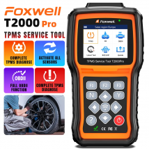 2026 FOXWELL T2000 PRO Urządzenie do diagnostyki ciśnienia w oponach TPMS, programowania i aktywacji TPMS, narzędzie diagnostyczne OBD2 do samochodów