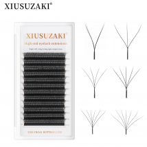 XIUSUZAKI W Shaped Bloom 2D 3D 4D 5D 6D 7D 8D Automatyczne kwitnienie Gotowe wachlarze Przedłużanie rzęs Naturalne yy Indywidualne rzęsy