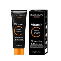 ROUSHUNVitaminCHand Creme Vitamin C HandcremeFeuchtigkeitsspendend, erfrischend, nicht fettend, feuchtigkeitsspendend, Handcreme, geeignet für alle Sk