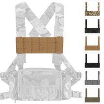 Tattico D3CRM MK3 Chest Rig Bridge MOLLE Pannello Placard Supporto per telefono Piattaforma Gilet da caccia Accessori per pettorali