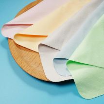 1/5/10 Stück ultrafeine Faser-Reinigungs-Myopie-Brillentuch kann wiederverwendet werden zum Abwischen von Handy-Bildschirmschmuck (zufällige Farbe)