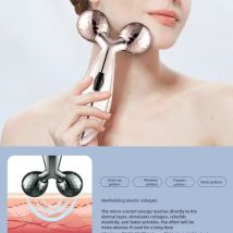 Faszienwerkzeuge, Körpermassagegerät, manuelles Heben, 3D-Rollenmassagegerät, 2 Räder, V-Gesichtsschönheitsinstrument, Massageroller, Gesundheitswesen