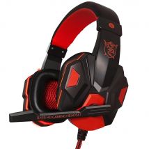 Przewodowy zestaw słuchawkowy PS4/PS5/Xbox/Smartphone/PC Gaming Headset 120° Regulowany zestaw