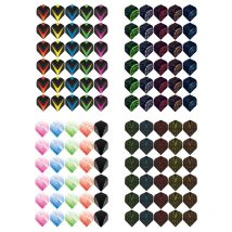 30 teile/satz Standard Dart flüge profession elle Darts Zubehör Kit Pet Flight langlebige Feder Ersatz Schwanz flügel