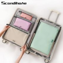 Wasserdichte Reise-Aufbewahrungsbeutel-Set, leichte Nylon-Verpackungswürfel, Beutel, Gepäck-Organizer, Kleidung, Kulturbeutel, Make-up-Tasche