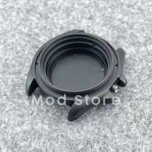 NEUE ANKUNFT Mattschwarz SKX007/SRPD 30ATM Krone bei 3 Uhrengehäuse Mod Teile Gehäuseboden 316L Edelstahl