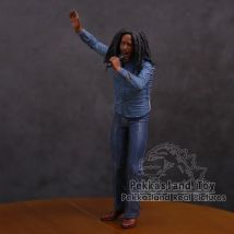 Bob Marley Music Legends Jamaica Singer & Microphone PVC Action Figure Collectible Model Toy 18cm