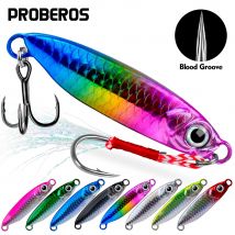 Jigging Lockt Off Shore Angeln Locken 7G 10G 15G 20G 25G 30G Langsam metall Jig Künstliche Köder Casting Jigging Löffel Angelgerät