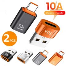 10A Adapter USB 3.0 do typu C OTG Konwerter USB C męski na USB żeński do laptopa Macbook Xiaomi Samsung Szybkie złącze OTG