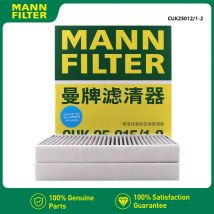 MANNFILTER CUK25015/1-2 Innenraumluftfilter, passend für Modell 3 Modell Y EV (2 Stück in 1 Packung)